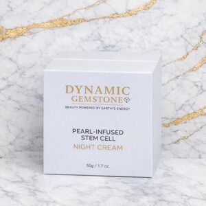 Pearl-Infused Night Cream - White